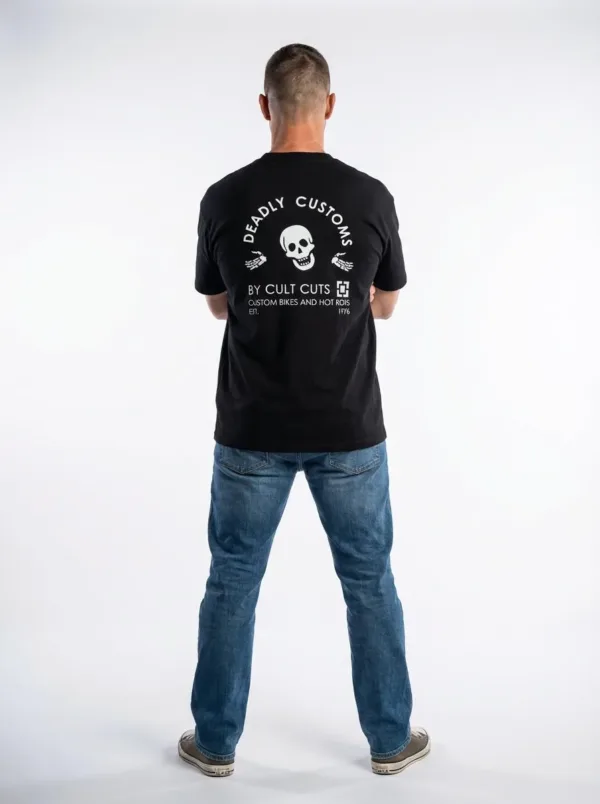 Tshirt Deadly Customs Bones by Cult Cuts