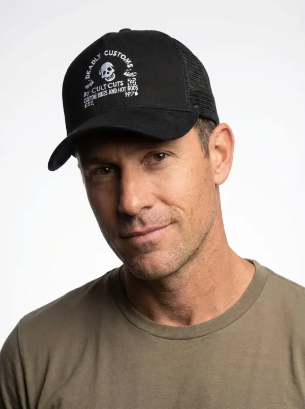 Deadly Customs Bones Trucker by Cult Cuts